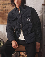 厚手のカジュアルコットンジャケット