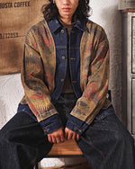 レトロなフェイクツーピースコート