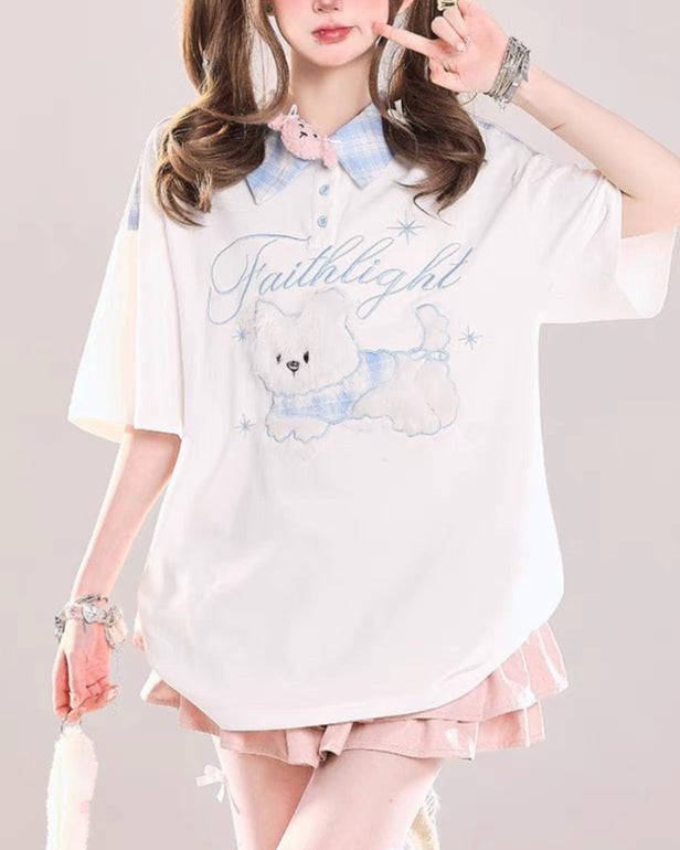 かわいいシンプルな半袖
