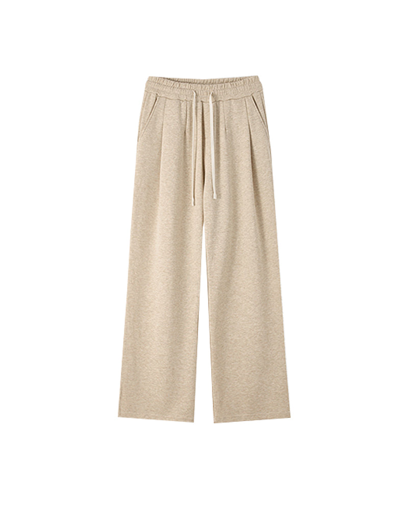 320g Solid-color casual trousers
