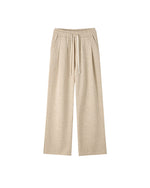 320g Solid-color casual trousers