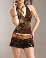 レトロなワークスカート