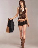 レトロなワークスカート