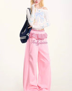 リボンカジュアル長袖