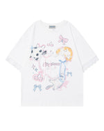 キュートなゆったり半袖