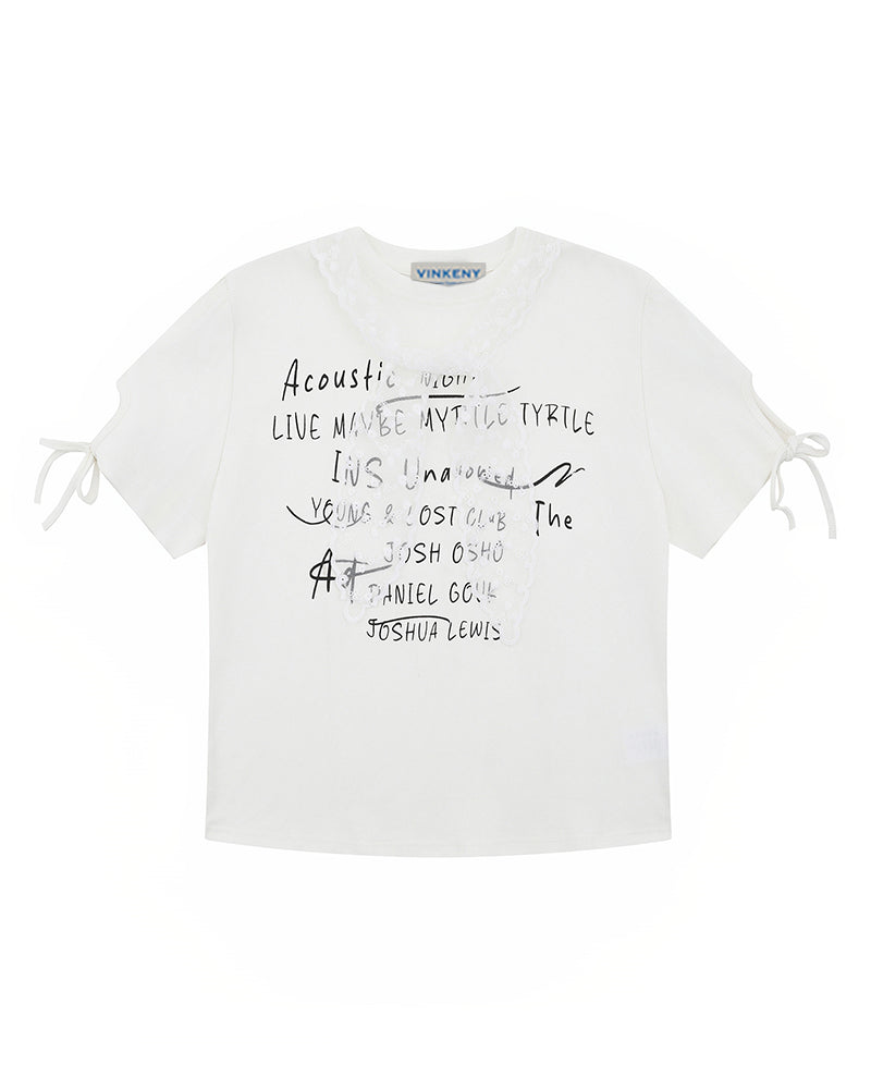 Simple design short sleeves