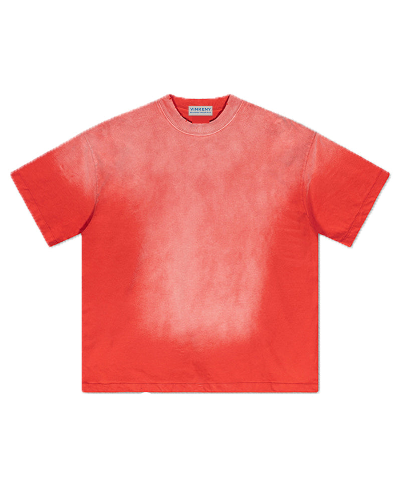 250g Distressed pure cotton T-shirt