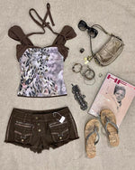 レトロなワークスカート