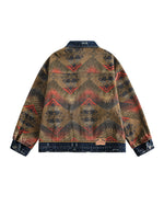 レトロなフェイクツーピースコート