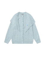 Simple loose cardigan sweater