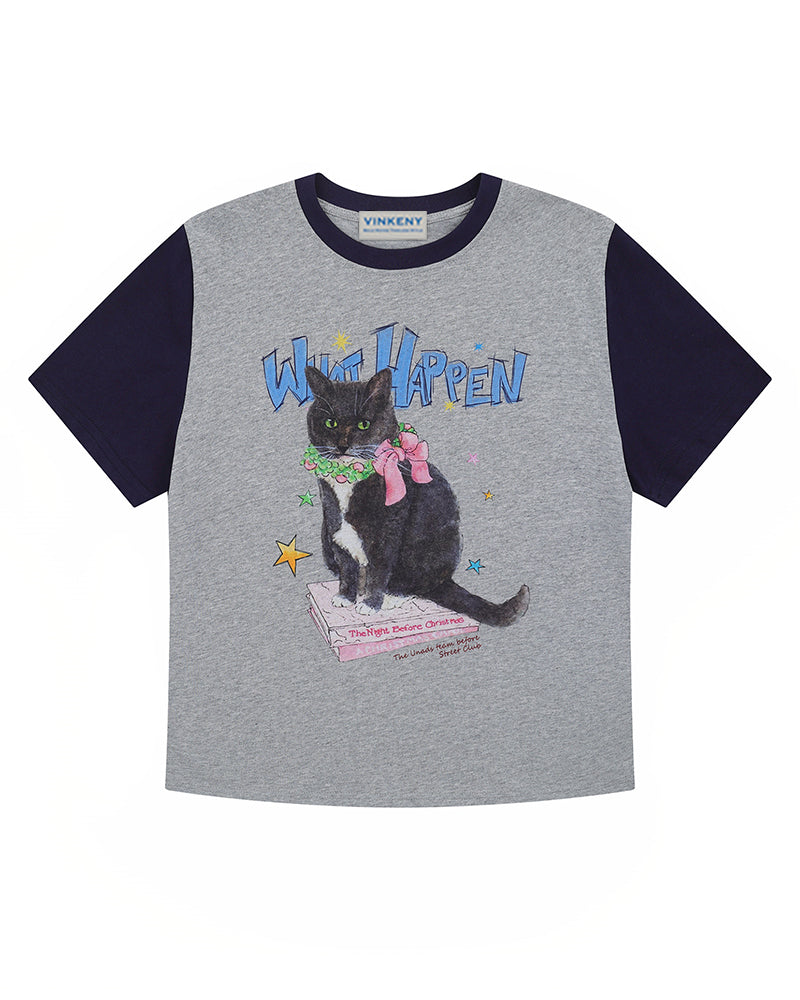 Simple design short sleeves