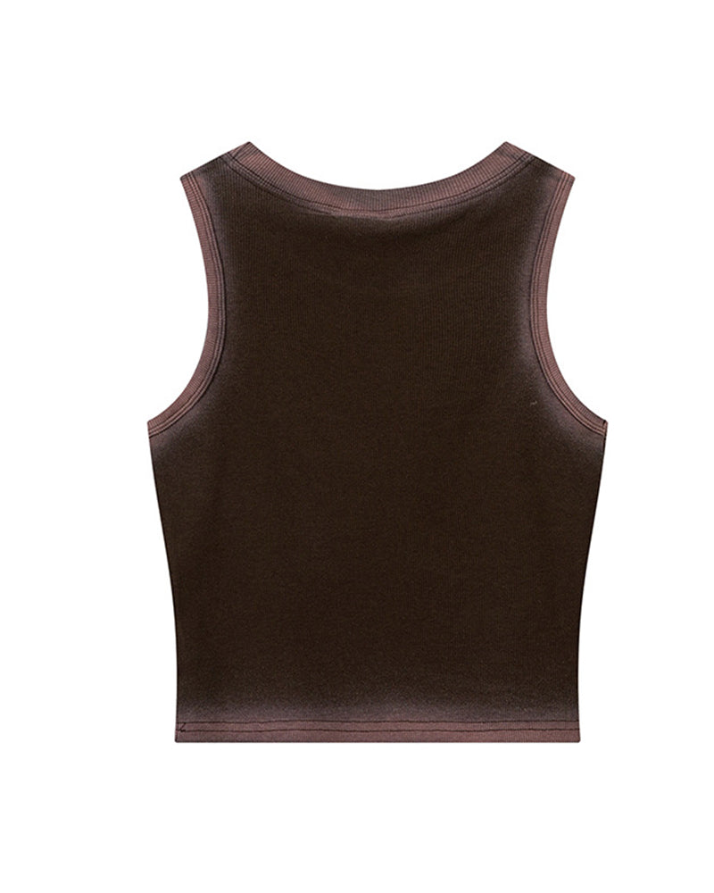 Butterfly Cropped Vest
