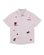 アップルキャット半袖シャツ