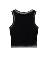 バタフライクロップドベスト