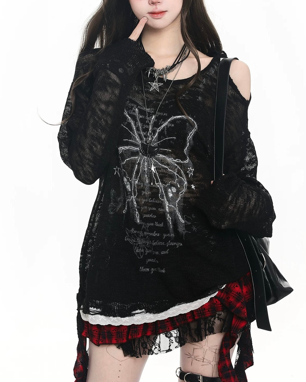 Butterfly casual long sleeves