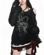 バタフライカジュアル長袖