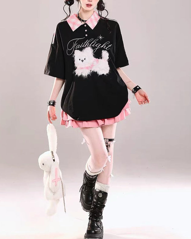 かわいいシンプルな半袖