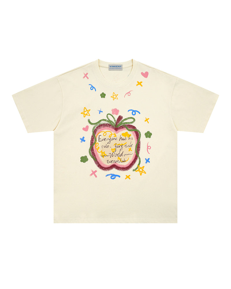 クリエイティブアップルTシャツ