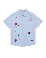 アップルキャット半袖シャツ